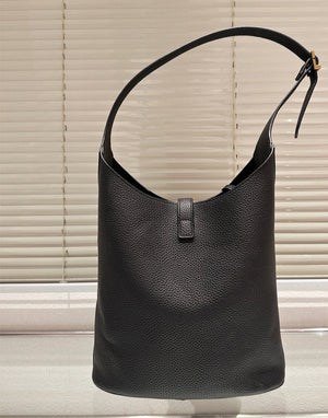 YSL Inspire Leather Slouch Tote